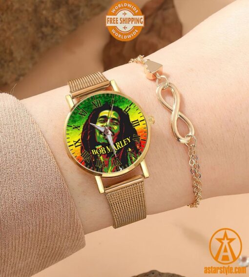 Bob Marley Stainless Steel Watch