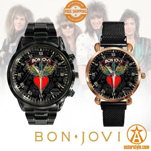 Bon Jovi Band Stainless Steel Watch