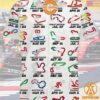 Calendar Formula Race Cars 2024 Hawaiian Shirt Lovely smile