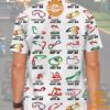 Calendar Formula Race Cars 2024 Hawaiian Shirt Beauty queen