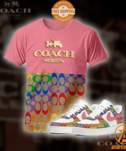 Coach Nike Air Force Shoes