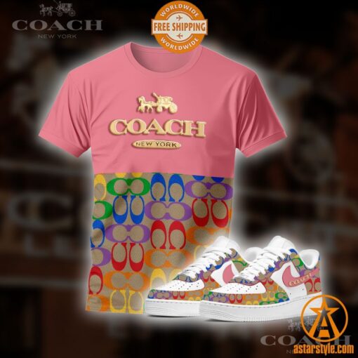 Coach Nike Air Force Shoes