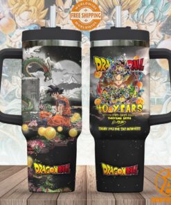 Dragon Ball 40 years Akira Toriyama Thank You For The Memories Tumbler