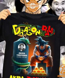 Dragon Ball 40 Years Toriyama Akira Signature Shirt