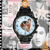 elvis presley stainless steel watch 2 403