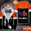 FedEx CUSTOM Fleece Hoodie This is awesome and unique