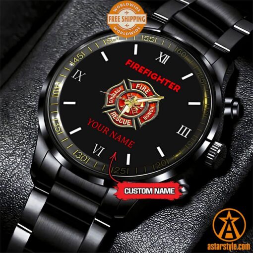 Firefighter CUSTOM Stainless Steel Watch