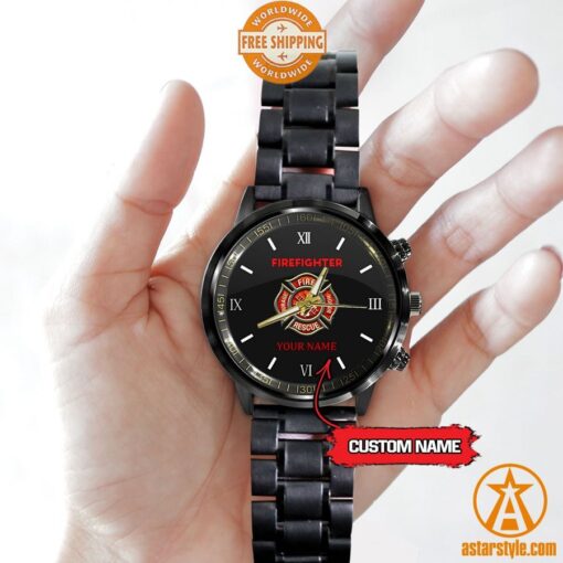 Firefighter CUSTOM Stainless Steel Watch