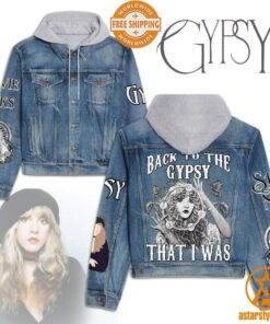 Fleetwood Mac Gypsy Hooded Denim Jacket