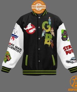 Ghostbusters Who Ya Gonna Call Baseball Jacket