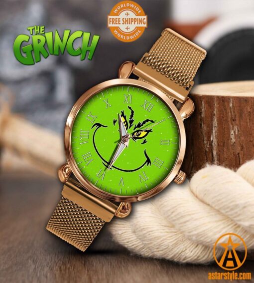 Grinch Stainless Steel Watch