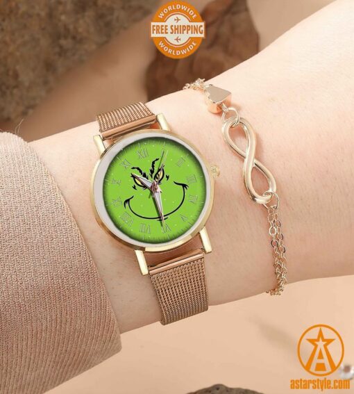 Grinch Stainless Steel Watch