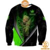 Groot Just Hit It Weed CUSTOM Hoodie Elegant and sober Pic