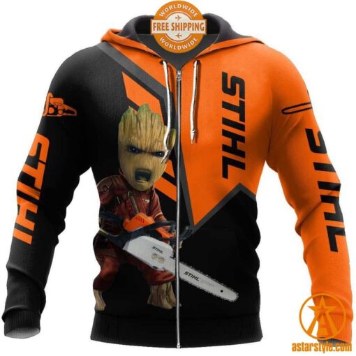 Groot STIHL Shirt, Hoodie