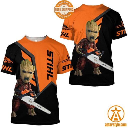 Groot STIHL Shirt, Hoodie