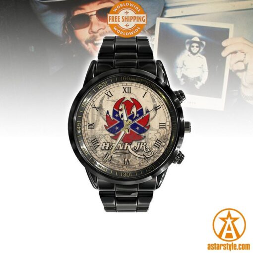 Hank Williams Jr Stainless Steel Watch