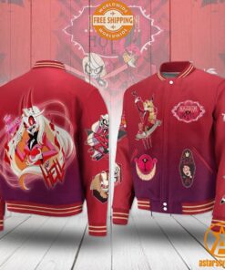 Hazbin Hotel Charlie Morningstar Baseball Jacket