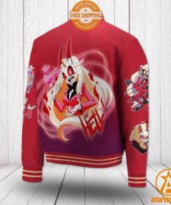 Hazbin Hotel Charlie Morningstar Baseball Jacket