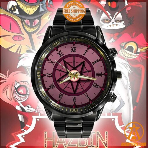 Hazbin Hotel Stainless Steel Watch