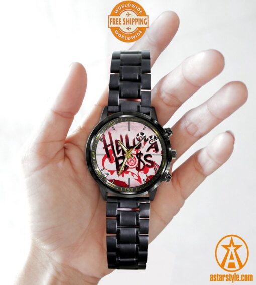 Helluva Boss Hazbin Hotel Stainless Steel Watch