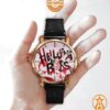 Helluva Boss Hazbin Hotel Stainless Steel Watch Nice Pic