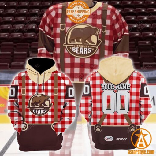 Hershey Bears CUSTOM Hoodie