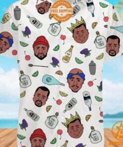 Hip Hop Cocktails Hawaiian Shirt