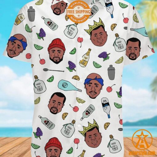 Hip Hop Cocktails Hawaiian Shirt