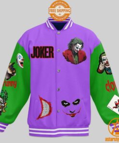 Joker If You’re Good At Something Never Do It For Free Baseball Jacket