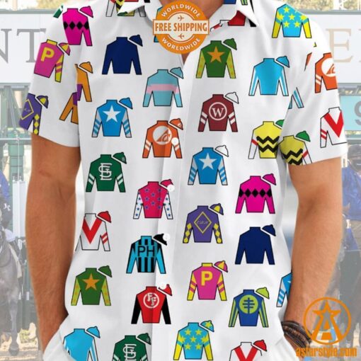 Kentucky Derby Horse Hawaiian Shirt