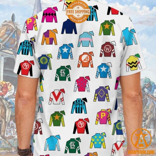 Kentucky Derby Horse Hawaiian Shirt