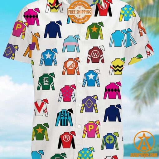 Kentucky Derby Horse Hawaiian Shirt