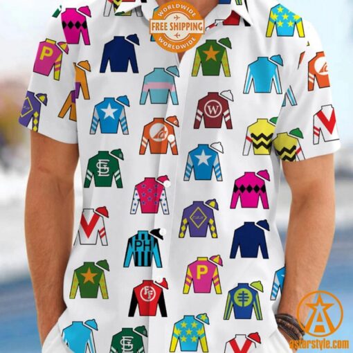 Kentucky Derby Horse Hawaiian Shirt