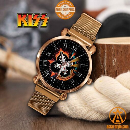 Kiss Band Stainless Steel Watch