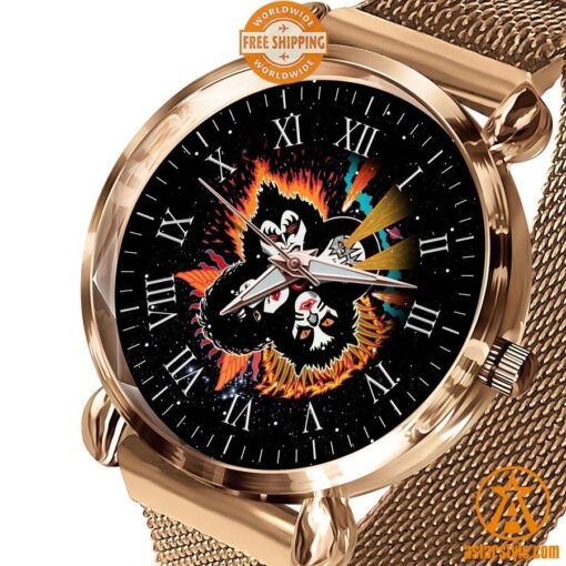 Kiss Band Stainless Steel Watch