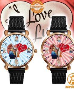 Love Lucy Ricardo Stainless Steel Watch