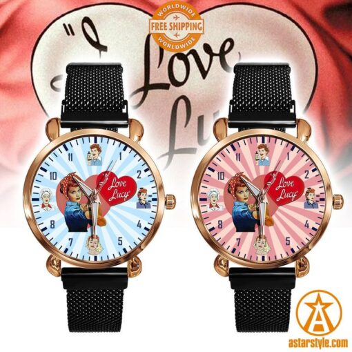 Love Lucy Ricardo Stainless Steel Watch