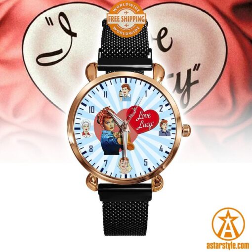 Love Lucy Ricardo Stainless Steel Watch