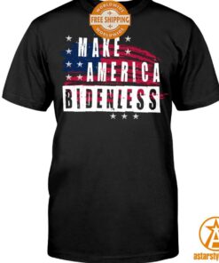 Make America Bidenless US Flag Shirt