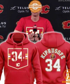 Miikka Kiprusoff Calgary Flames Hoodie