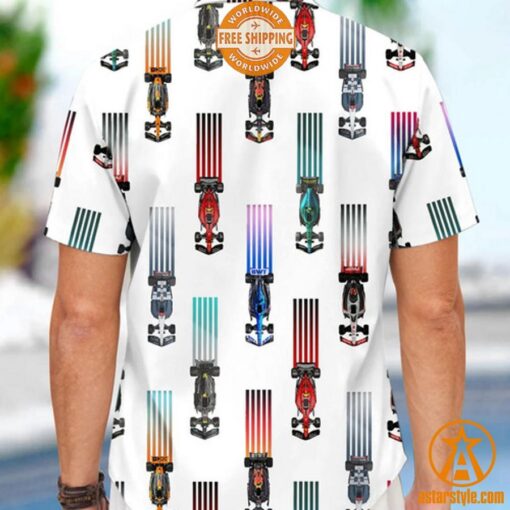 Minimalist F1 Hawaiian Shirt