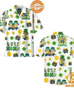 Minions St Patrick Day Hawaiian Shirt