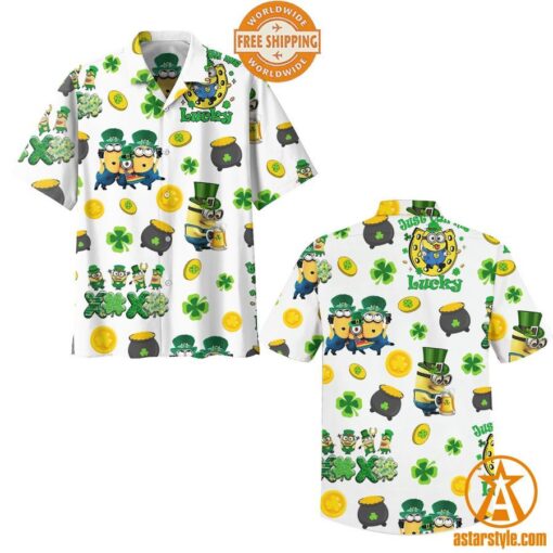 Minions St Patrick Day Hawaiian Shirt