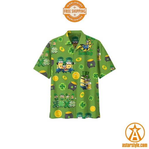 Minions St Patrick Day Hawaiian Shirt