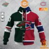 mix 2 nhl teams personalized hoodie 10 727