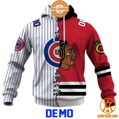 Mix MLB x NHL Team personalized Hoodie