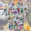 MLB Mascots Hawaiian Shirt Generous look