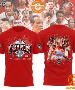 NC State Wolfpack 2024 ACC Men Basketball Champions Shirt