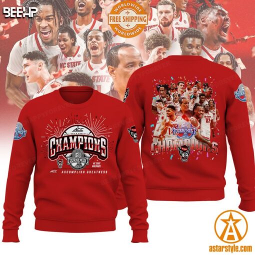 NC State Wolfpack 2024 ACC Men Basketball Champions Shirt