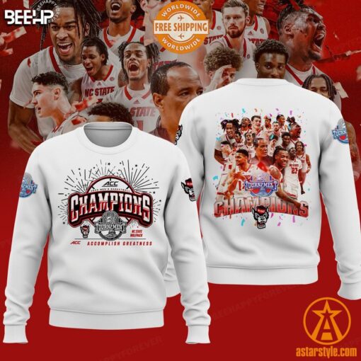 NC State Wolfpack 2024 ACC Men Basketball Champions Shirt